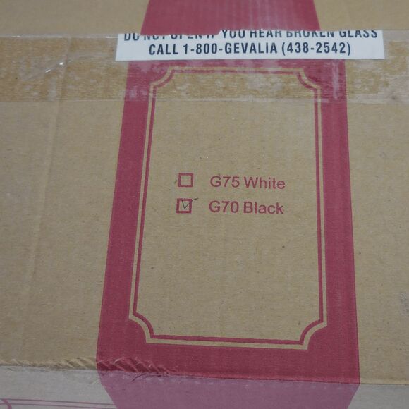 NEW Gevalia Kaffe 12 cup Automatic Coffee Maker CM500 Black Stainless G70 NIB - Picture 4 of 7